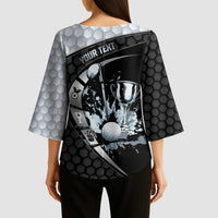 Personalized Golf Kimono Sleeve Blouse The Honeycomb Golfe