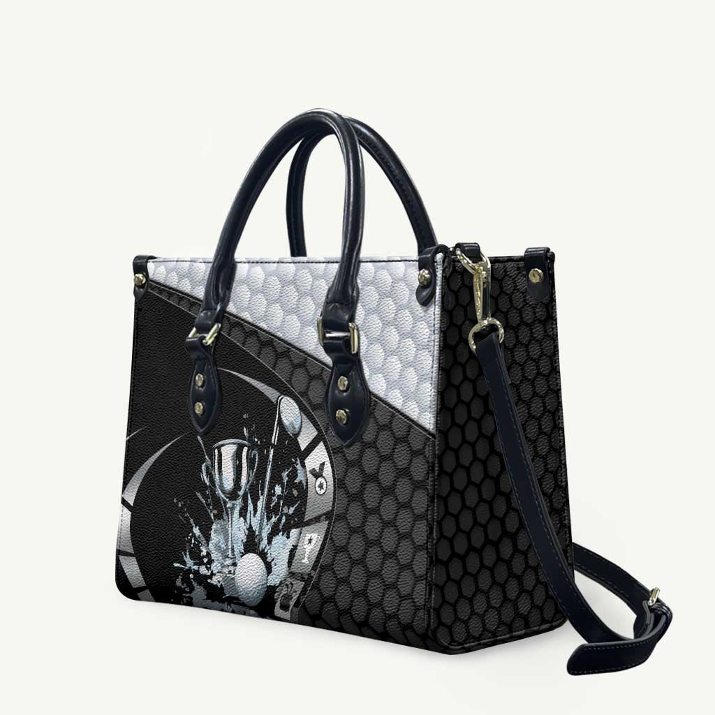 Golf Leather Bag The Honeycomb Golfe