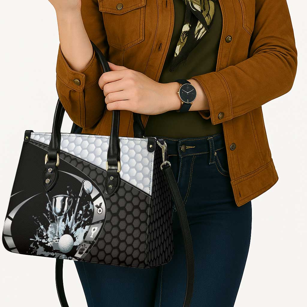 Golf Leather Bag The Honeycomb Golfe