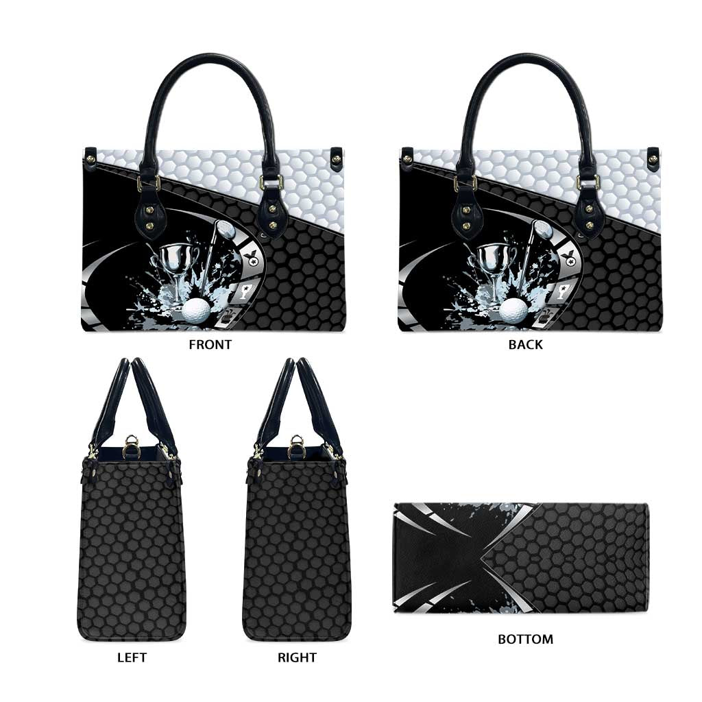 Golf Leather Bag The Honeycomb Golfe