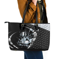 Golf Leather Tote Bag The Honeycomb Golfe