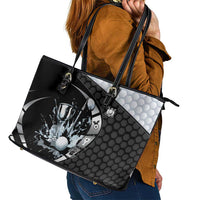 Golf Leather Tote Bag The Honeycomb Golfe