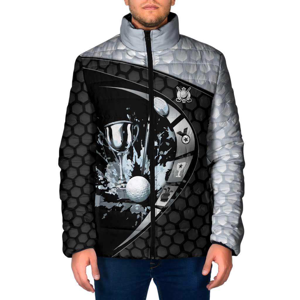 Personalized Golf Padded Jacket The Honeycomb Golfe