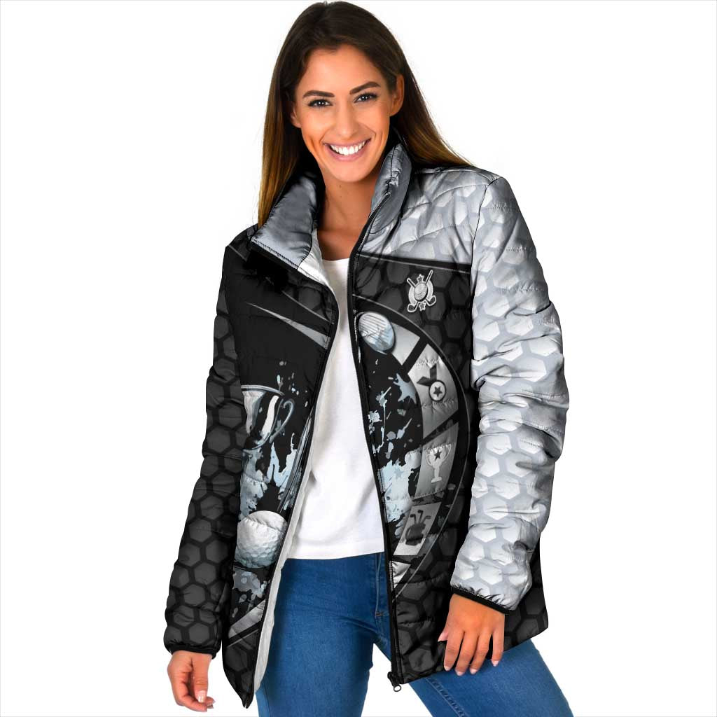 Personalized Golf Padded Jacket The Honeycomb Golfe