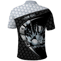 Personalized Golf Polo Shirt The Honeycomb Golfe