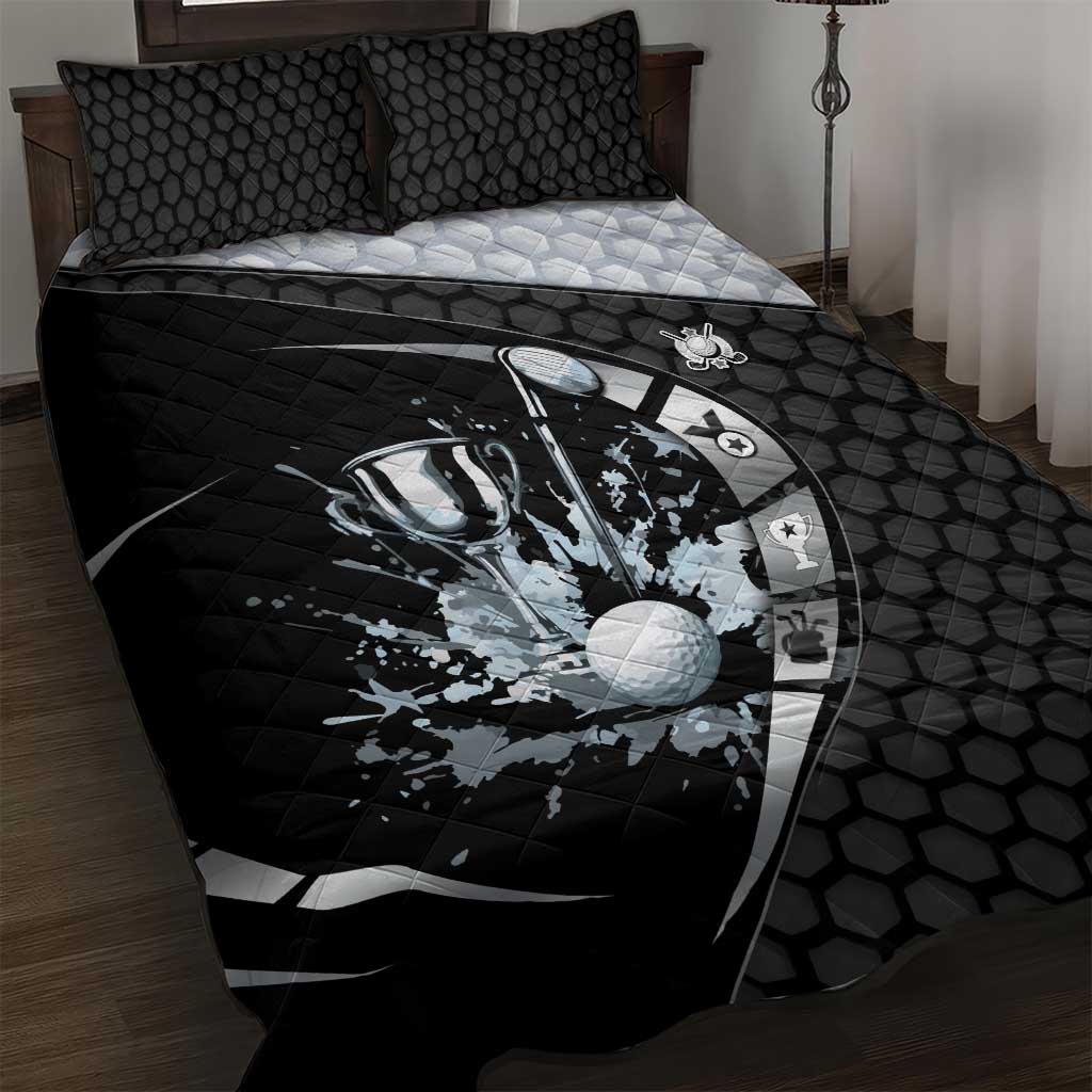 Golf Quilt Bed Set The Honeycomb Golfe