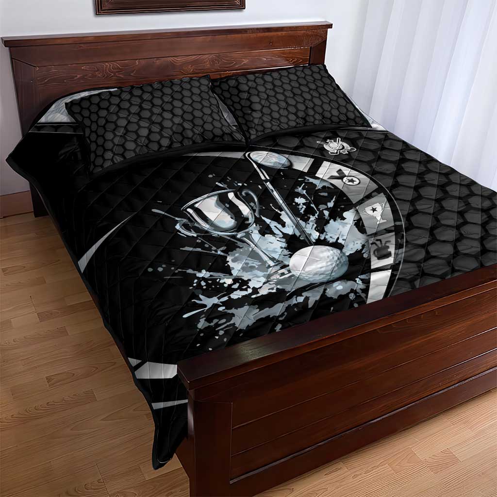 Golf Quilt Bed Set The Honeycomb Golfe