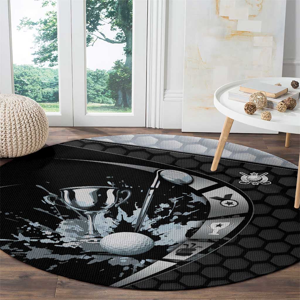 Golf Round Carpet The Honeycomb Golfe