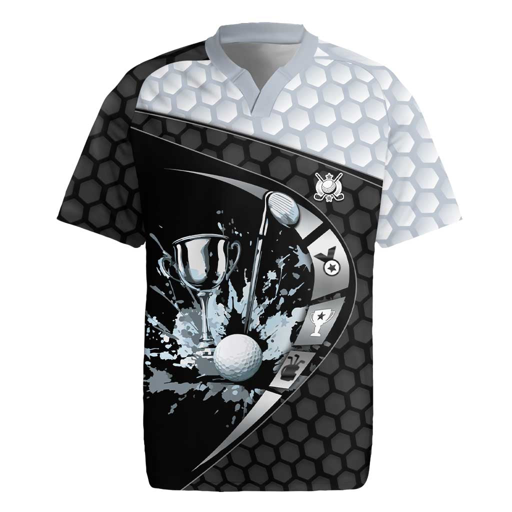 Personalized Golf Rugby Jersey The Honeycomb Golfe