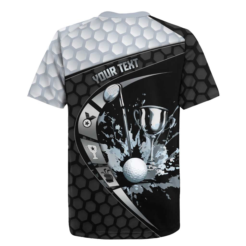 Personalized Golf Rugby Jersey The Honeycomb Golfe