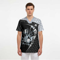 Personalized Golf Scrub Top The Honeycomb Golfe