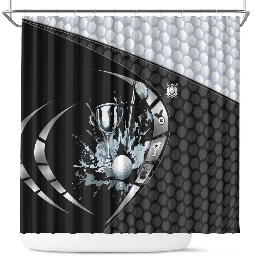 Golf Shower Curtain The Honeycomb Golfe