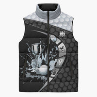 Personalized Golf Sleeveless Puffer Jacket The Honeycomb Golfe