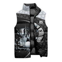 Personalized Golf Sleeveless Puffer Jacket The Honeycomb Golfe