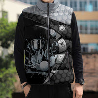 Personalized Golf Sleeveless Puffer Jacket The Honeycomb Golfe