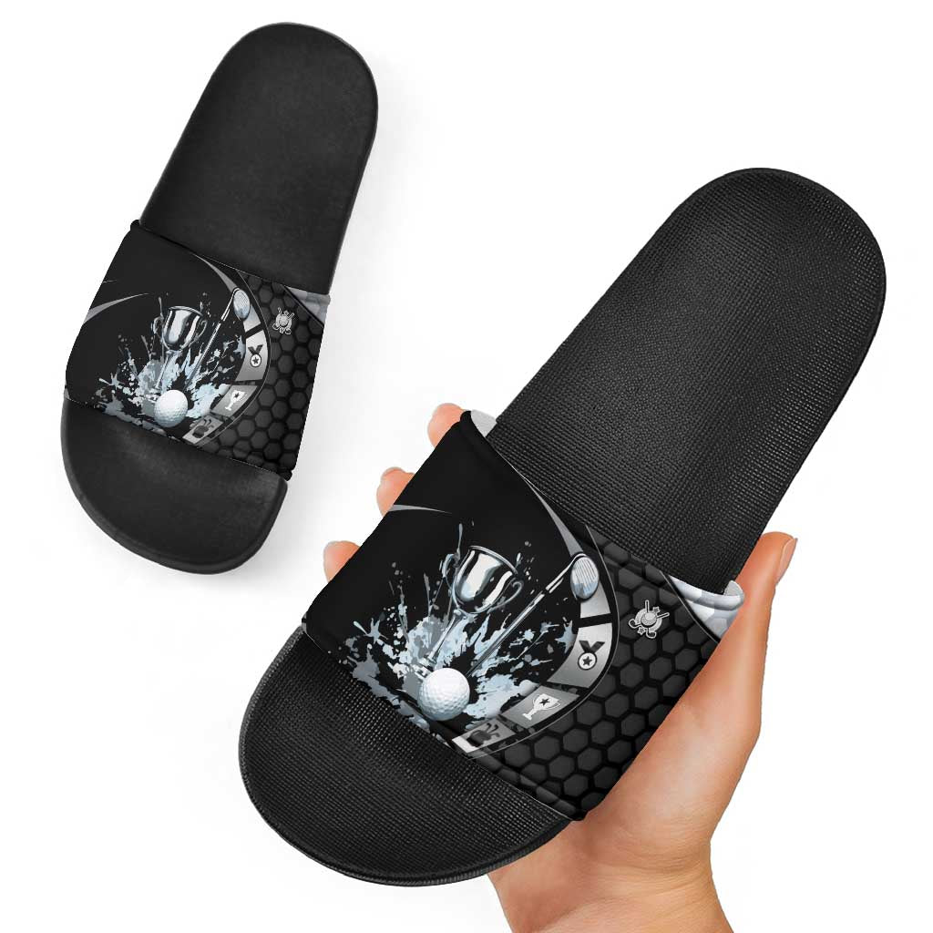 Golf Slide Sandals The Honeycomb Golfe