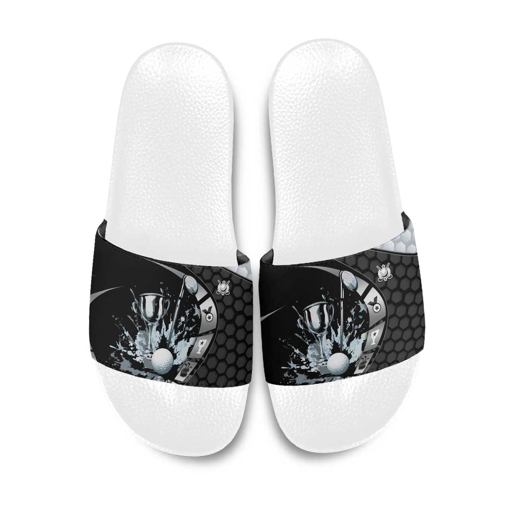 Golf Slide Sandals The Honeycomb Golfe