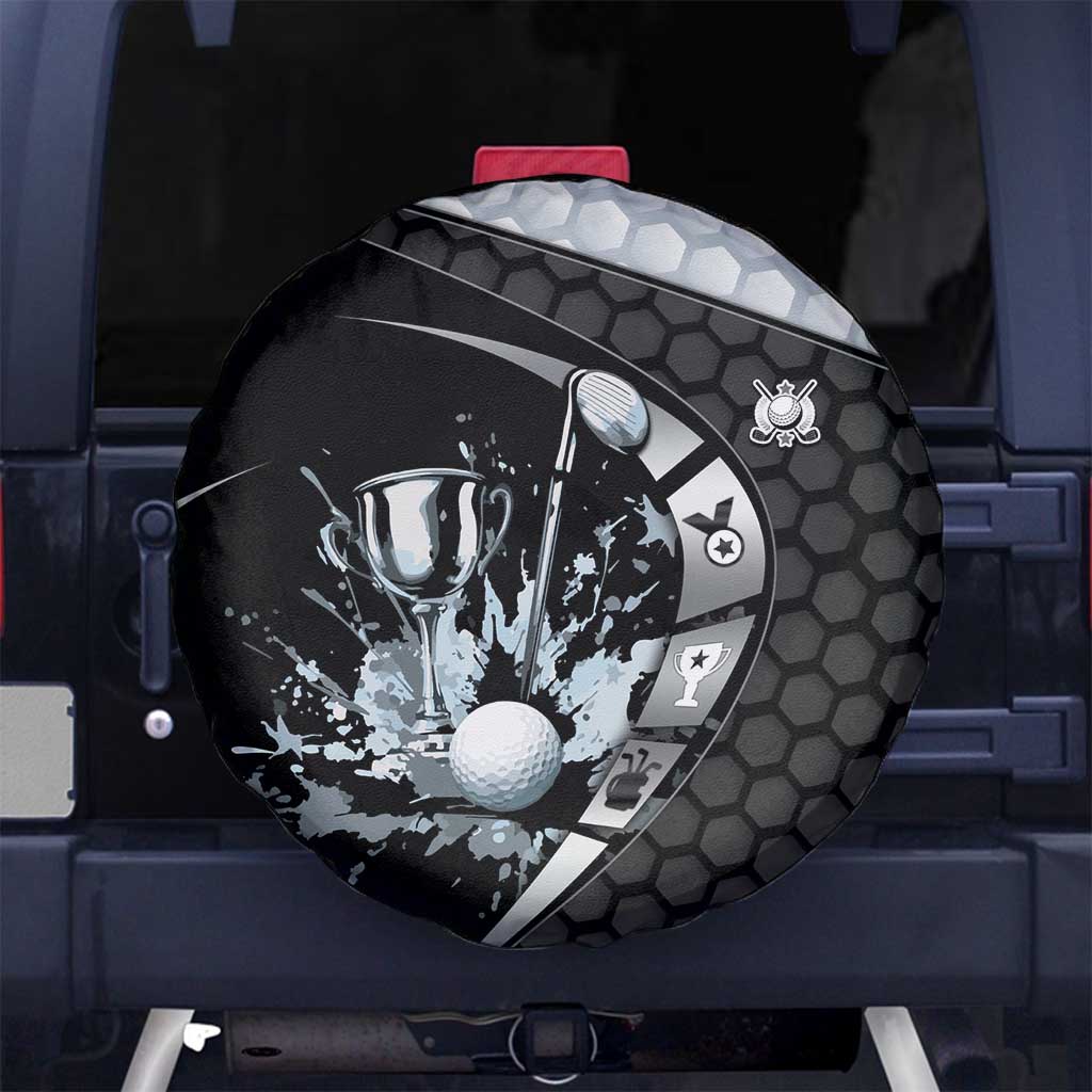 Golf Spare Tire Cover The Honeycomb Golfe