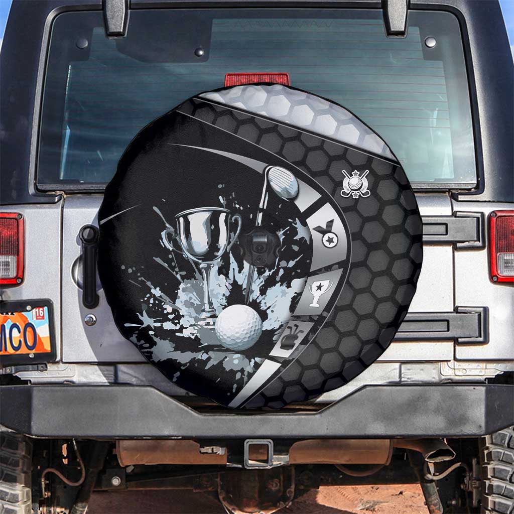 Golf Spare Tire Cover The Honeycomb Golfe