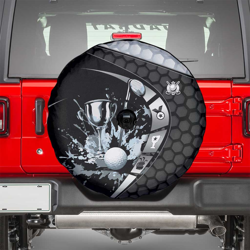 Golf Spare Tire Cover The Honeycomb Golfe