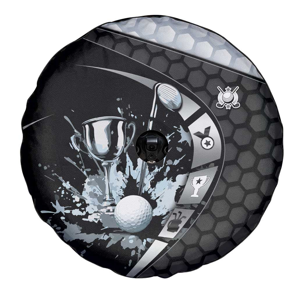 Golf Spare Tire Cover The Honeycomb Golfe
