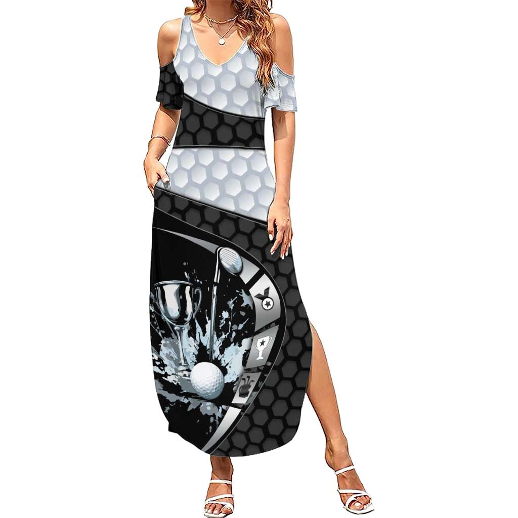 Personalized Golf Summer Maxi Dress The Honeycomb Golfe