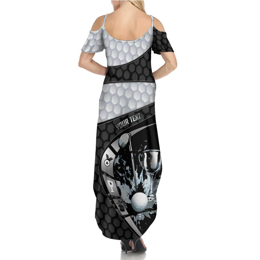Personalized Golf Summer Maxi Dress The Honeycomb Golfe