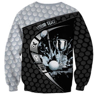 Personalized Golf Sweatshirt The Honeycomb Golfe