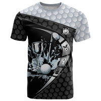 Personalized Golf T Shirt The Honeycomb Golfe