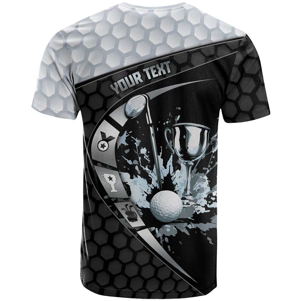 Personalized Golf T Shirt The Honeycomb Golfe