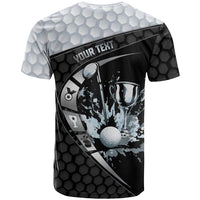Personalized Golf T Shirt The Honeycomb Golfe