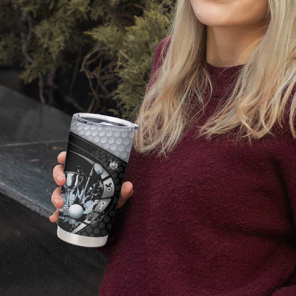Personalized Golf Tumbler Cup The Honeycomb Golfe