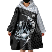 Personalized Golf Wearable Blanket Hoodie The Honeycomb Golfe