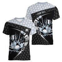 Personalized Golf Women V-Neck T-Shirt The Honeycomb Golfe