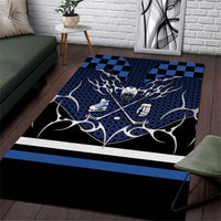 Hockey Area Rug Tribal Strike