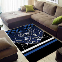 Hockey Area Rug Tribal Strike