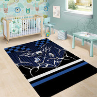 Hockey Area Rug Tribal Strike