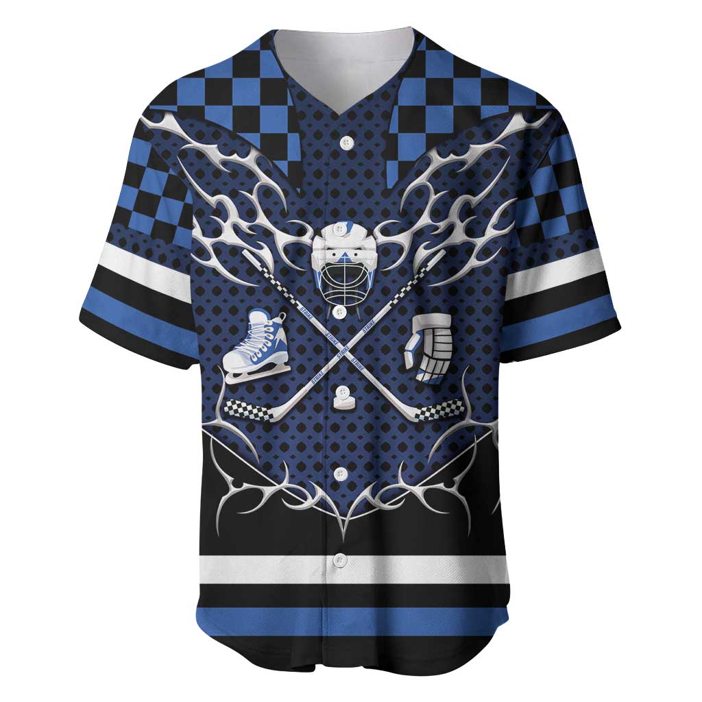 Custom Hockey Baseball Jersey Tribal Strike