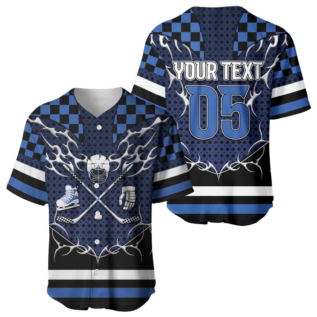 Custom Hockey Baseball Jersey Tribal Strike