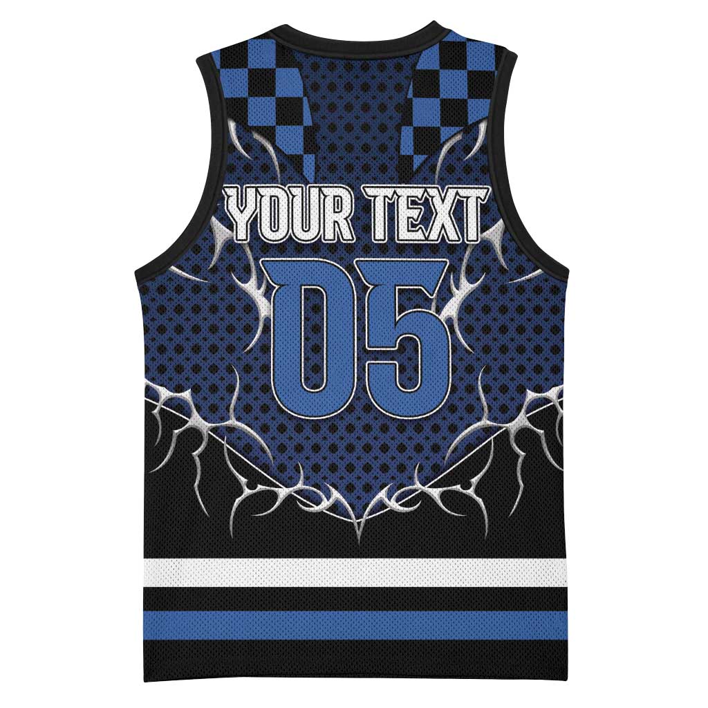 Custom Hockey Basketball Jersey Tribal Strike