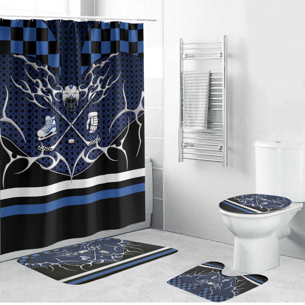 Hockey Bathroom Set Tribal Strike