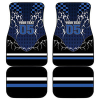 Custom Hockey Car Mats Tribal Strike