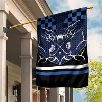 Hockey Garden Flag Tribal Strike