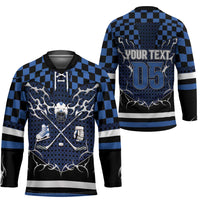 Custom Hockey Hockey Jersey Tribal Strike