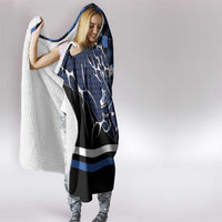 Hockey Hooded Blanket Tribal Strike