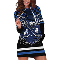 Custom Hockey Hoodie Dress Tribal Strike