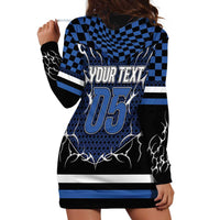 Custom Hockey Hoodie Dress Tribal Strike