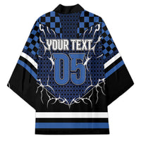 Custom Hockey Kimono Tribal Strike