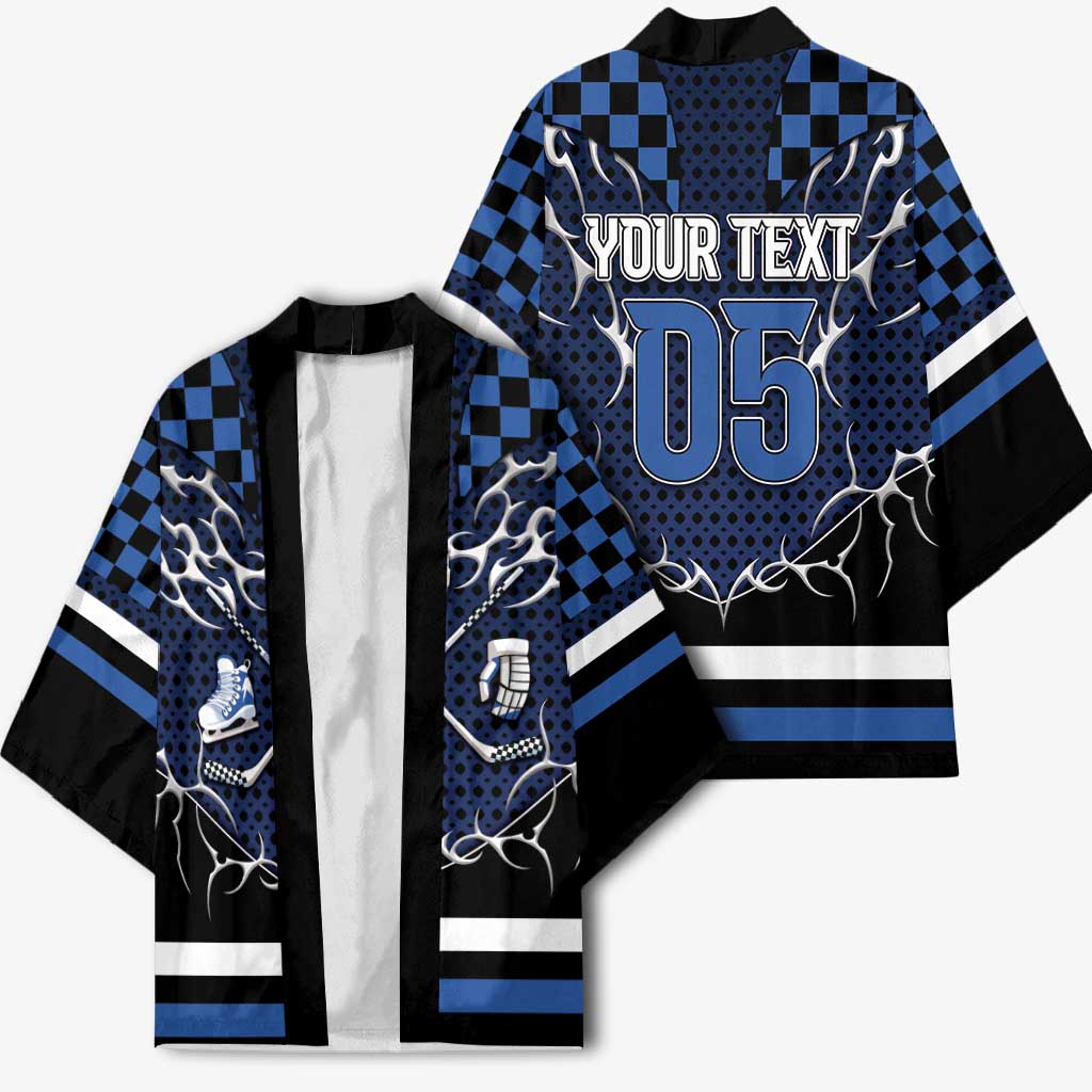 Custom Hockey Kimono Tribal Strike