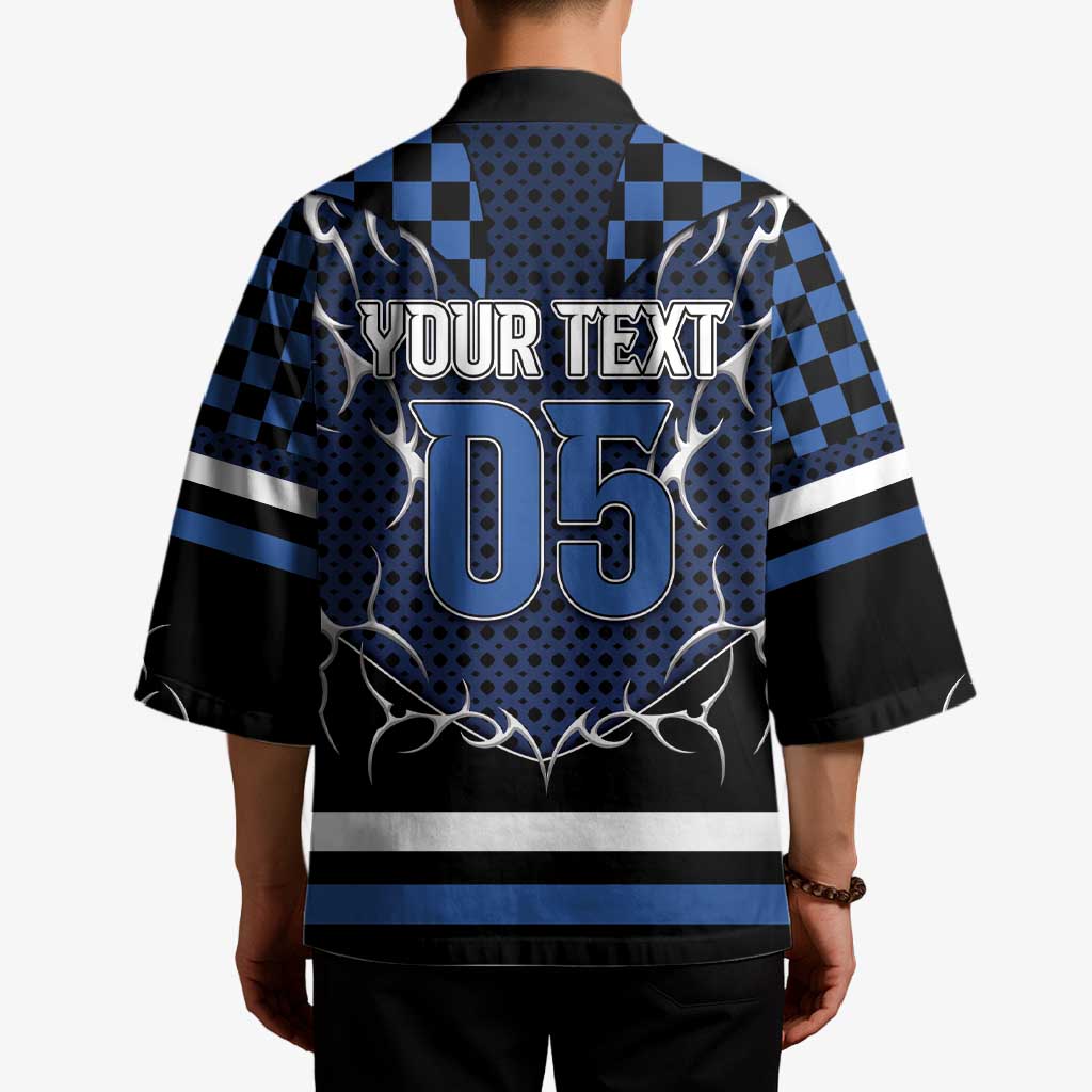 Custom Hockey Kimono Tribal Strike